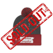Embroidered Pom Pom Beanie, Brushes Logo-Hats-Practice Empathy