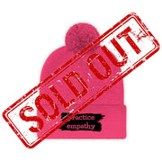 Embroidered Pom Pom Beanie, Brushes Logo-Hats-Practice Empathy