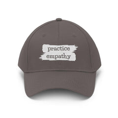 Embroidered Twill Hat, Brushes Logo-Hats-Practice Empathy
