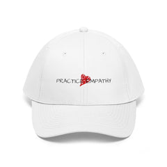 Embroidered Twill Hat, Classic Logo-Hats-Practice Empathy