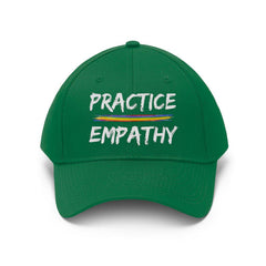 Embroidered Twill Hat, Rainbow Logo-Hats-Practice Empathy