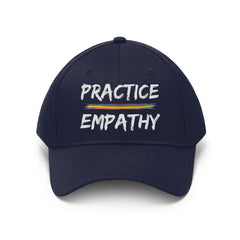 Embroidered Twill Hat, Rainbow Logo-Hats-Practice Empathy