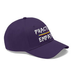 Embroidered Twill Hat, Rainbow Logo-Hats-Practice Empathy