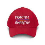 Embroidered Twill Hat, Rainbow Logo-Hats-Practice Empathy