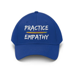 Embroidered Twill Hat, Rainbow Logo-Hats-Practice Empathy