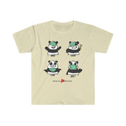 Women's Softstyle Graphic Tee, How to Wear a Mask-Practice Empathy