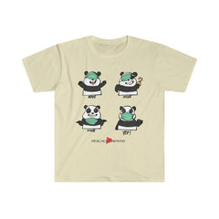 Women's Softstyle Graphic Tee, How to Wear a Mask-Practice Empathy
