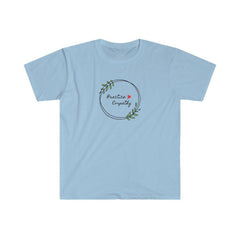 Women's Softstyle Graphic Tee, Olive Branch Logo-Practice Empathy
