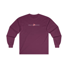 Men's Ultra Cotton Long Sleeve Tee, Classic Logo
