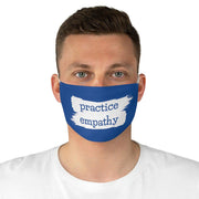 Fabric Face Mask, Brushes Logo, royal blue-Accessories-Practice Empathy