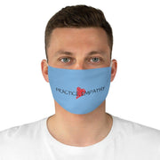 Fabric Face Mask, Classic Logo, Carolina blue-Accessories-Practice Empathy
