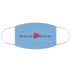 Fabric Face Mask, Classic Logo, Carolina blue-Accessories-Practice Empathy