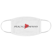 Fabric Face Mask, Classic Logo, white-Accessories-Practice Empathy