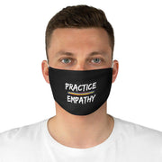 Fabric Face Mask, Rainbow Logo, black-Accessories-Practice Empathy