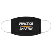 Fabric Face Mask, Rainbow Logo, black-Accessories-Practice Empathy