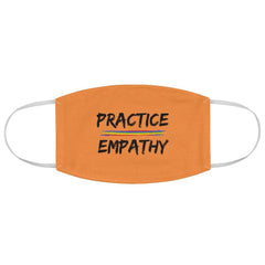 Fabric Face Mask, Rainbow Logo, orange-Accessories-Practice Empathy