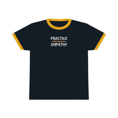 Ringer Tee, Rainbow Logo