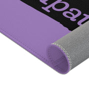 Floor Rug, Brushes Logo, light purple-Home Decor-Practice Empathy