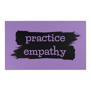 Floor Rug, Brushes Logo, light purple-Home Decor-Practice Empathy