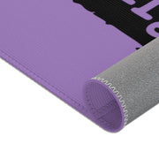 Floor Rug, Brushes Logo, light purple-Home Decor-Practice Empathy