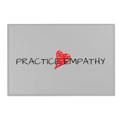 Floor Rug, Classic Logo, light gray-Home Decor-Practice Empathy