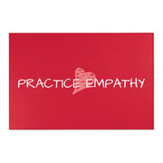 Floor Rug, Classic Logo, red-Home Decor-Practice Empathy