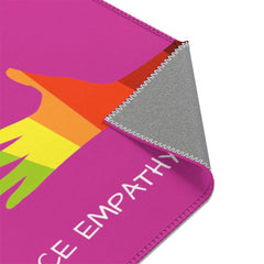 Floor Rug, My Hand to Yours, magenta-Home Decor-Practice Empathy