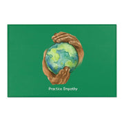 Floor Rug, Nourishing Home, forest green-Home Decor-Practice Empathy