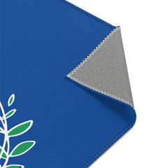 Floor Rug, Olive Branch Logo, royal blue-Home Decor-Practice Empathy