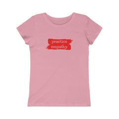 Girl's Princess Tee, Brushes Logo-Kids clothes-Practice Empathy