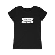 Girl's Princess Tee, Brushes Logo-Kids clothes-Practice Empathy