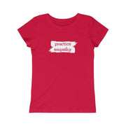 Girl's Princess Tee, Brushes Logo-Kids clothes-Practice Empathy
