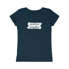 Girl's Princess Tee, Brushes Logo-Kids clothes-Practice Empathy