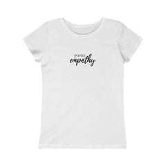 Girls Princess Tee, Hand in Hand Logo-Kids clothes-Practice Empathy