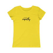 Girls Princess Tee, Hand in Hand Logo-Kids clothes-Practice Empathy