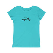 Girls Princess Tee, Hand in Hand Logo-Kids clothes-Practice Empathy