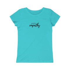 Girls Princess Tee, Hand in Hand Logo-Kids clothes-Practice Empathy