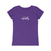 Girls Princess Tee, Hand in Hand Logo-Kids clothes-Practice Empathy