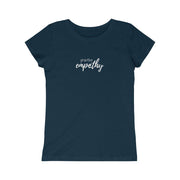 Girls Princess Tee, Hand in Hand Logo-Kids clothes-Practice Empathy