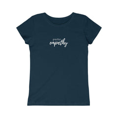 Girls Princess Tee, Hand in Hand Logo-Kids clothes-Practice Empathy