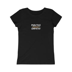 Girls Princess Tee, Rainbow Logo-Kids clothes-Practice Empathy