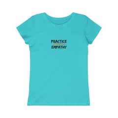 Girls Princess Tee, Rainbow Logo-Kids clothes-Practice Empathy