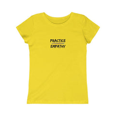 Girls Princess Tee, Rainbow Logo-Kids clothes-Practice Empathy