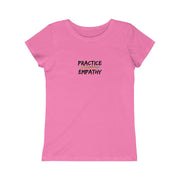 Girls Princess Tee, Rainbow Logo-Kids clothes-Practice Empathy