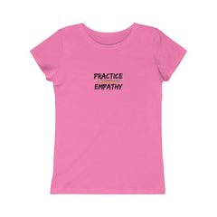 Girls Princess Tee, Rainbow Logo-Kids clothes-Practice Empathy