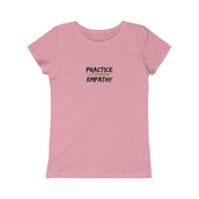 Girls Princess Tee, Rainbow Logo-Kids clothes-Practice Empathy