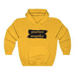 Heavy Blend™ Hooded Sweatshirt, Brushes Logo-Hoodie-Practice Empathy