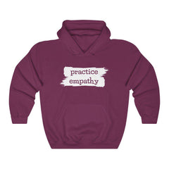 Heavy Blend™ Hooded Sweatshirt, Brushes Logo-Hoodie-Practice Empathy