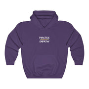 Heavy Blend™ Hooded Sweatshirt, Rainbow Logo-Hoodie-Practice Empathy