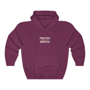 Heavy Blend™ Hooded Sweatshirt, Rainbow Logo-Hoodie-Practice Empathy